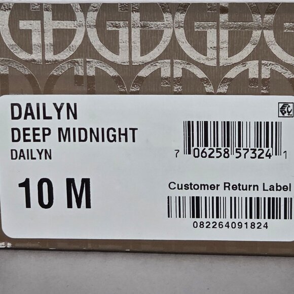 NWOT Giani Bernini Women's Dailyn Memory Foam Slip on Loafers - Navy Leather - Picture 6 of 7